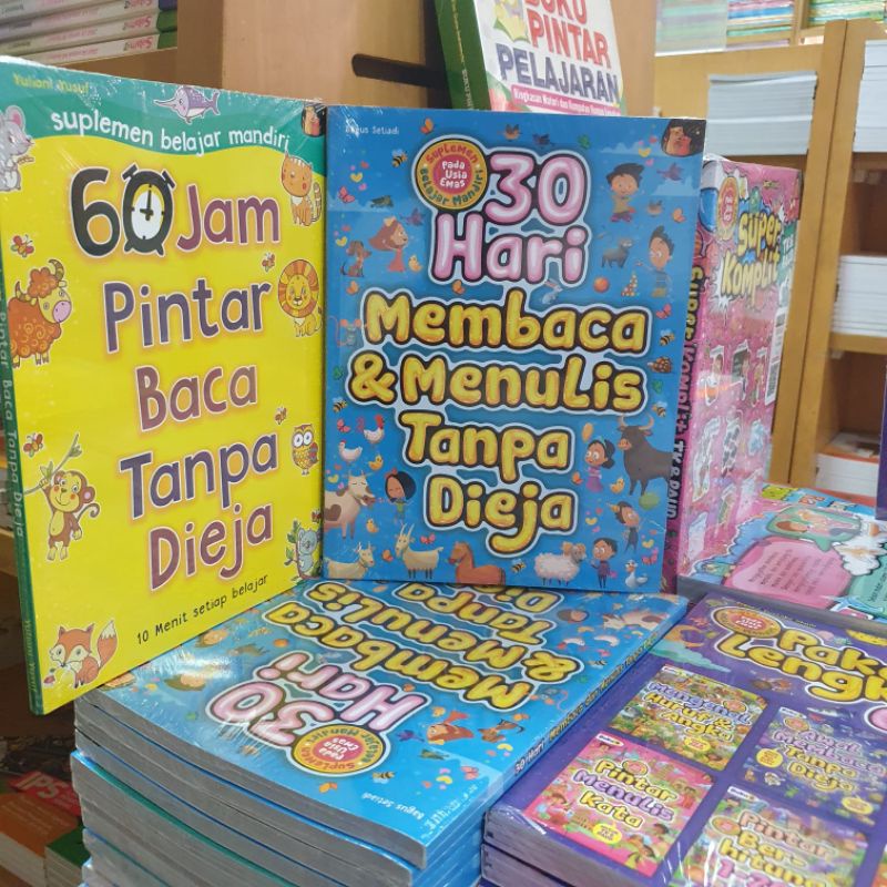 TB.Bintang indonesia - Buku Super Komplit Tk&amp;Paud : SUPLEMEN BELAJAR MANDIRI PADA USIA EMAS