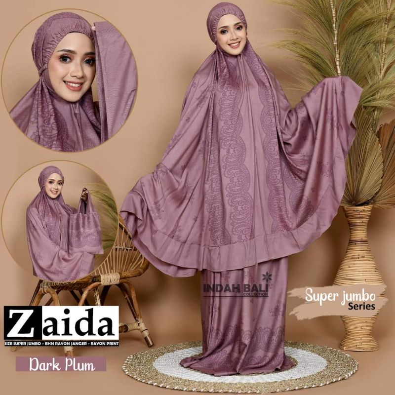 Mukena Dewasa Super Jumbo Zaida Bali