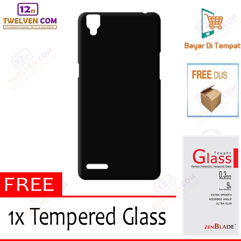 [FLASH SALE] Case Slim Matte Softcase Oppo F1 - Free Tempered Glass