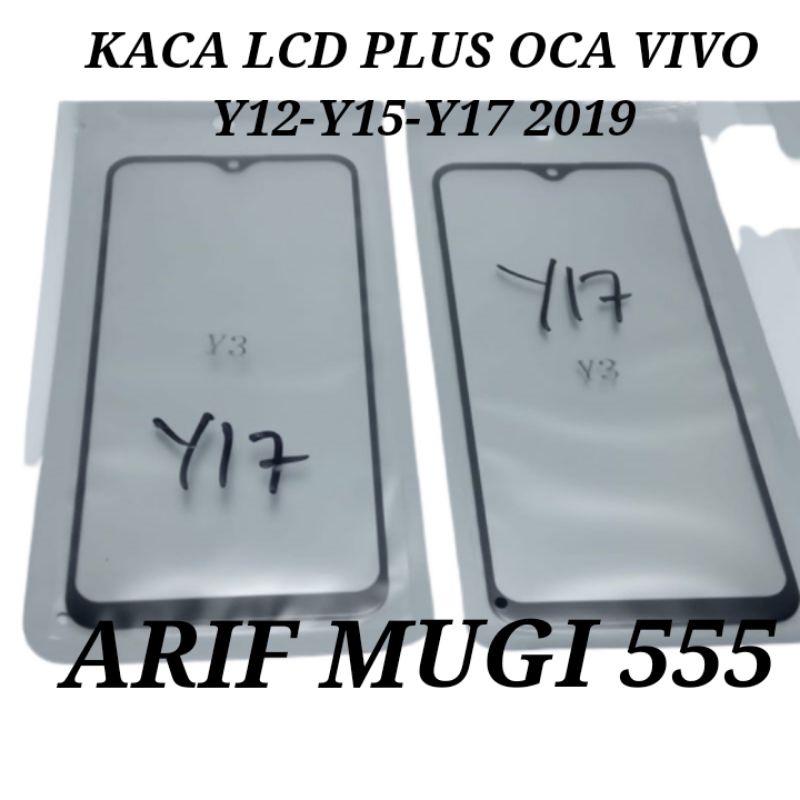 KACA DEPAN KACA LAYAR KACA TC VIVO Y12 Y15 Y17 ORI