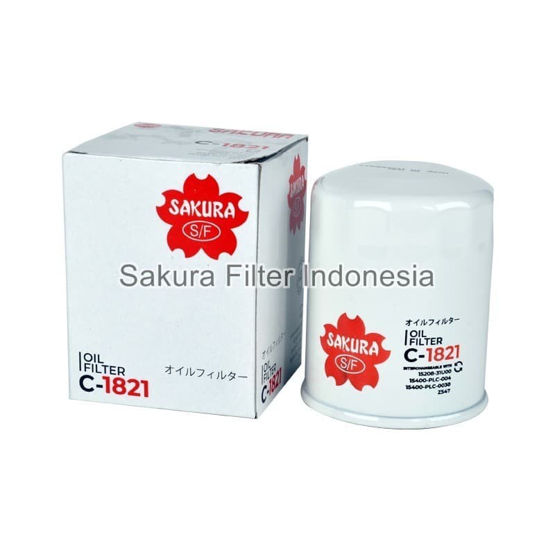 Filter Oli HRV BRV Stream Brio Satya SAKURA C-1821