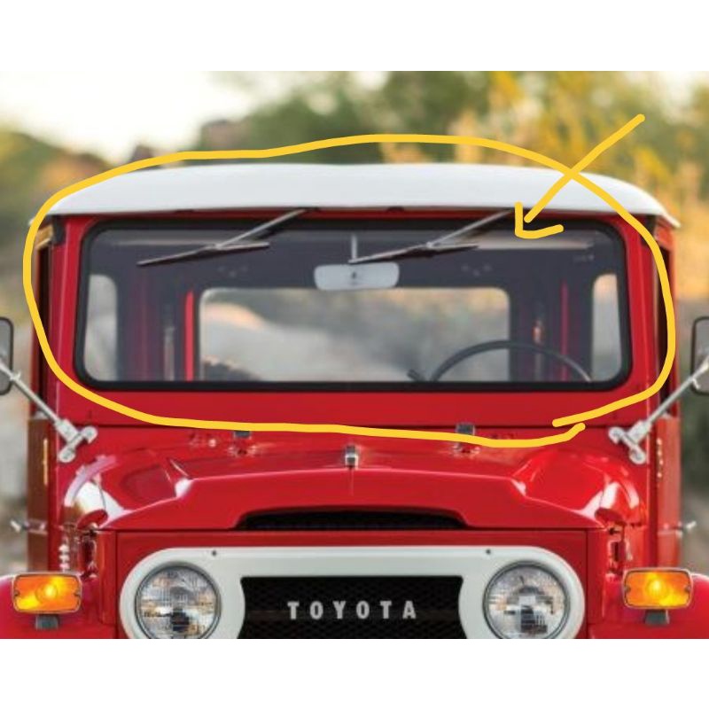 KARET KACA DEPAN HARDTOP