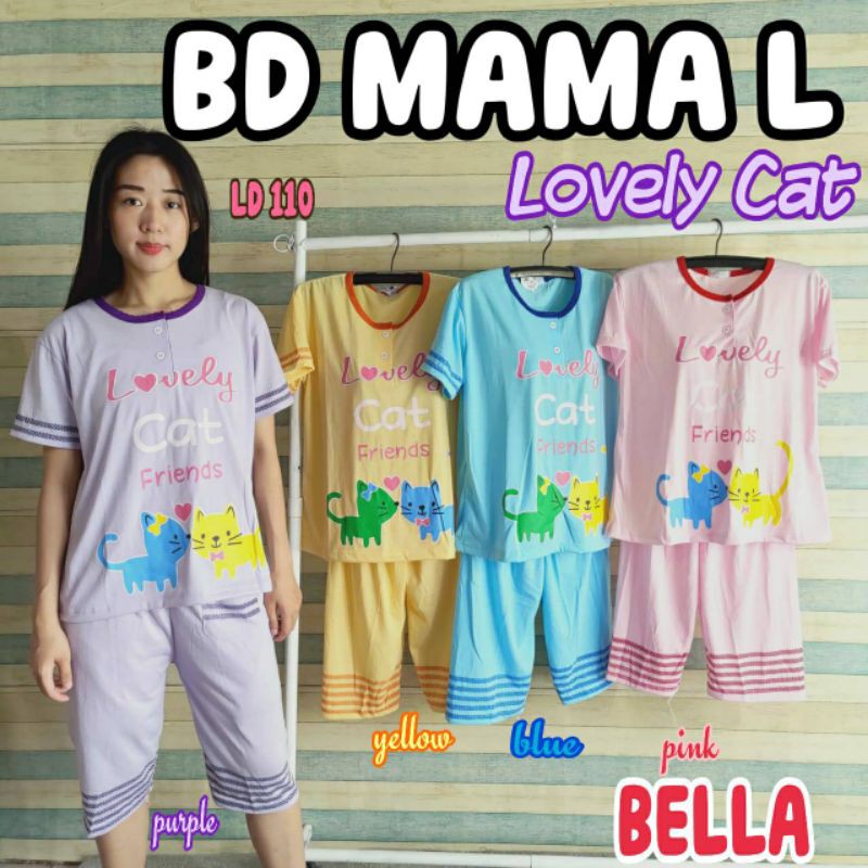 BABYDOLL BELLA MAMA L LOVELY CAT