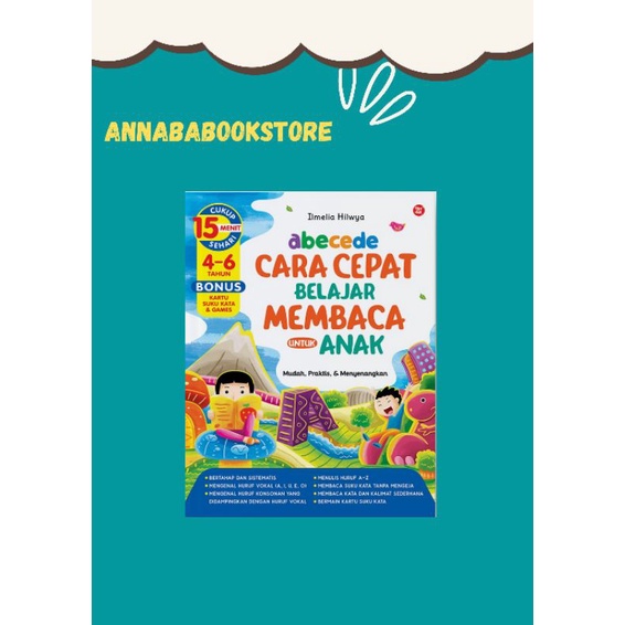 Jual Abecede CARA CEPAT BELAJAR MEMBACA UNTUK ANAK | Shopee Indonesia