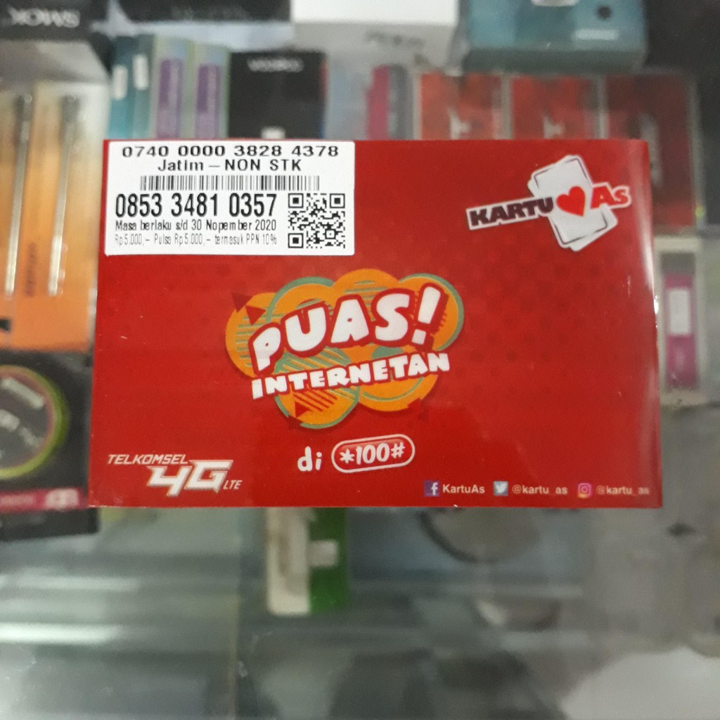 Kartu Perdana Telkomsel As - Jatim