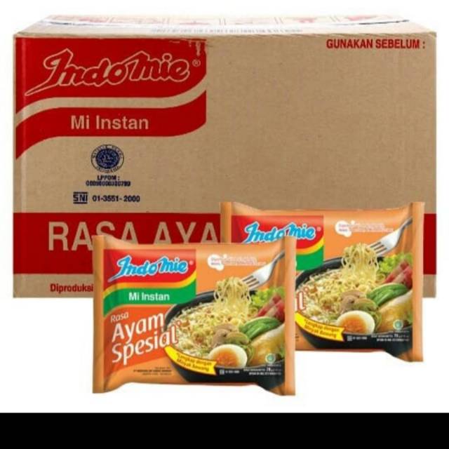 

Indomie Ayam Spesial 1 Dus isi 40 pcs mi instan