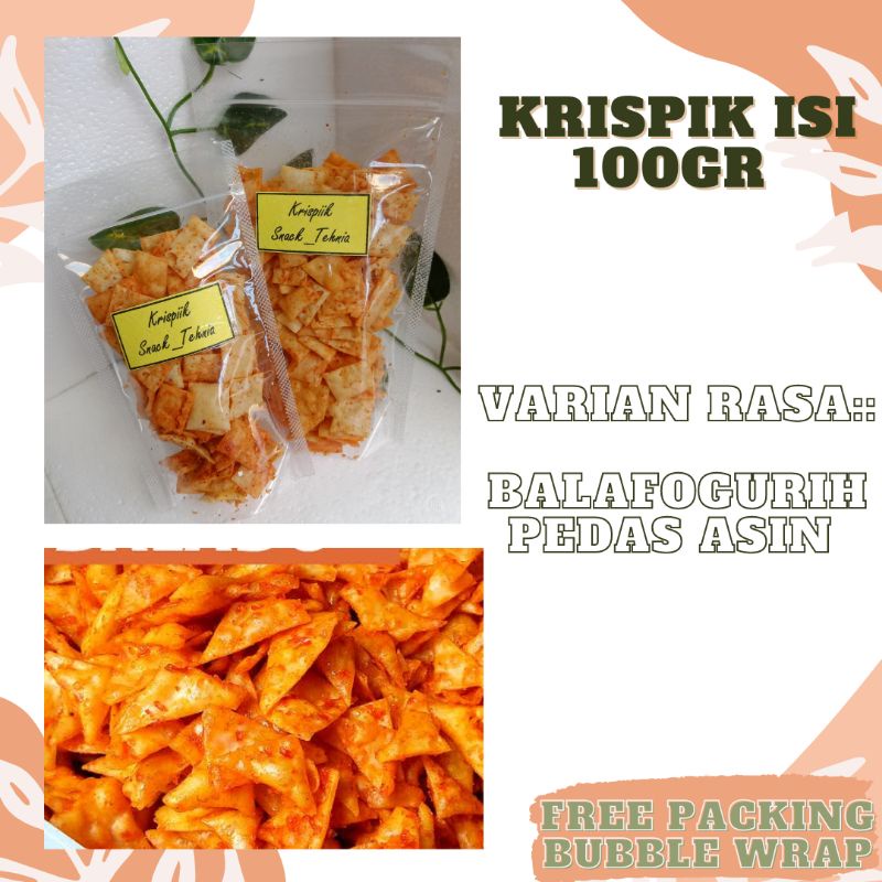 

KERIPIK PANGSIT 100 gr / PANGSIT / KUE BAWANG BANDUNG