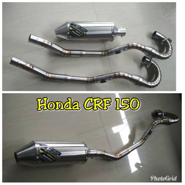 Knalpot GJR honda crf 150