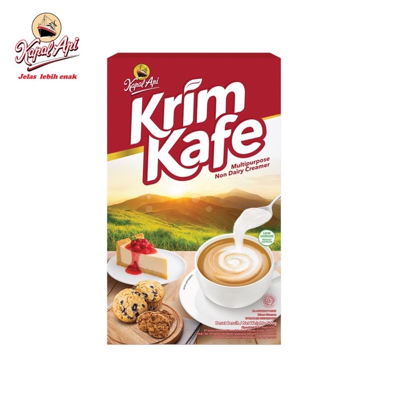 

KAPAL API KRIM KAFE 500G ( NON DAIRY CREAMER )