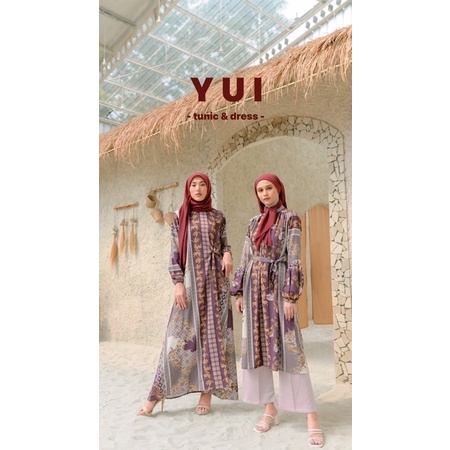 READY STOCK YUI DRESS DAN TUNIK HARU SERIES BY KAMIMA