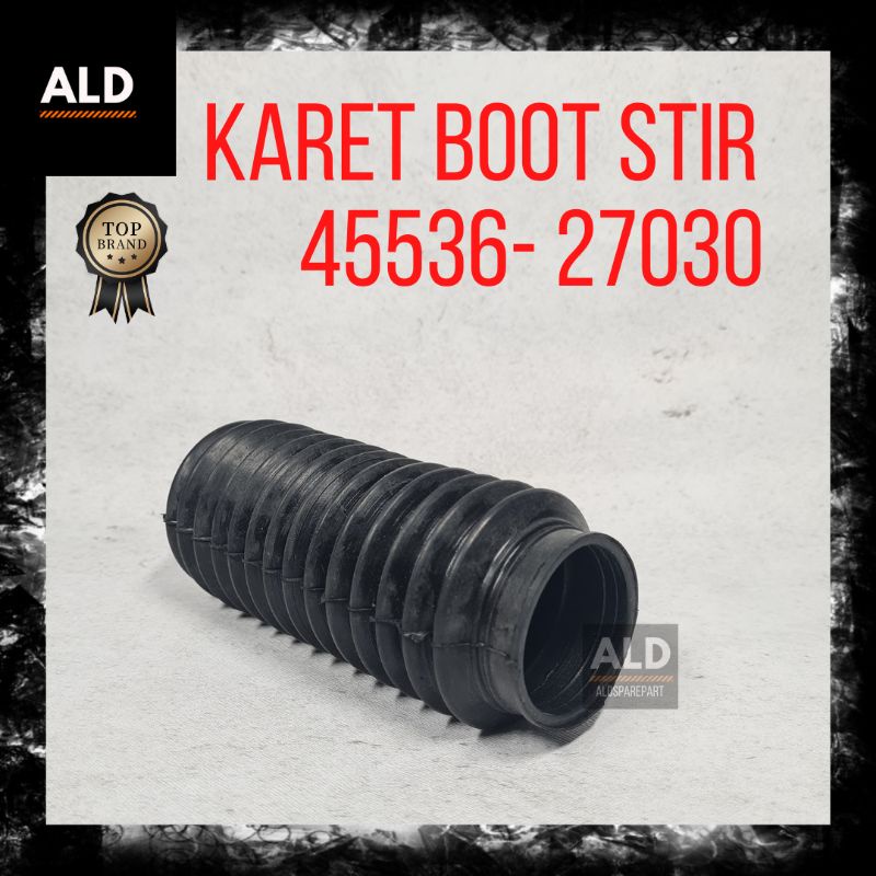 KARET BOOT STIR RACK KIRI KIJANG 5K SUPER (45536-27030) (45535-27040)