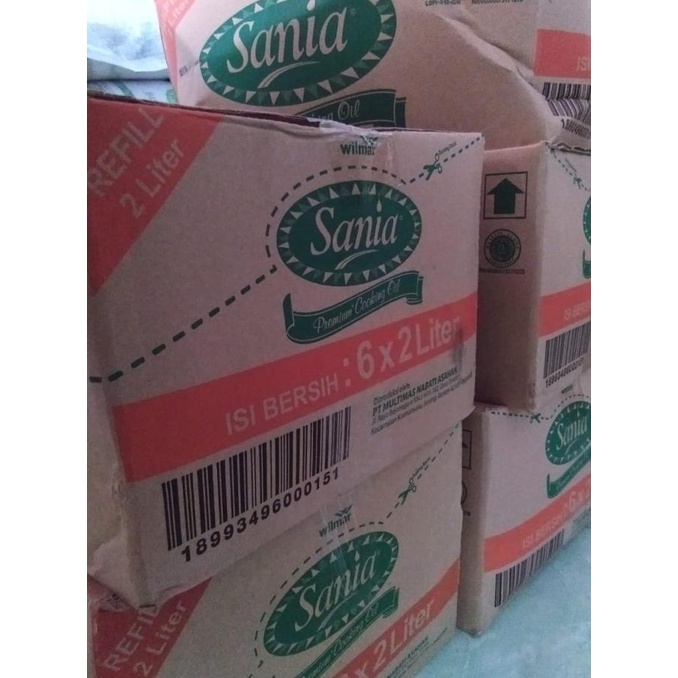 

READY COD Minyak Goreng Sania 2lt Karton MURAH