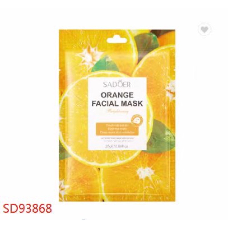 SADOER ORANGE FACIAL Mask