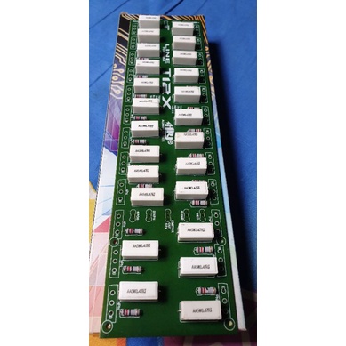 PCB LINE THOSIBA  FULL  KOMPONEN 5WATT 12SET 3U/2U 30CM T12X HRJ