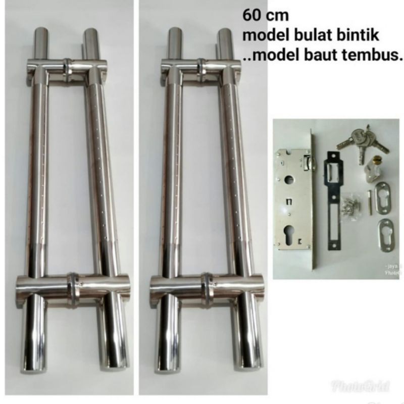 Pull handle model baut tembus tarikan pintu baut tembus