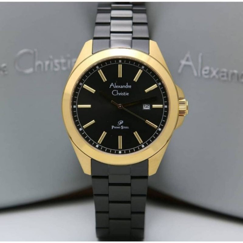 Alexandre Christie 1015 Pria Black Gold Original