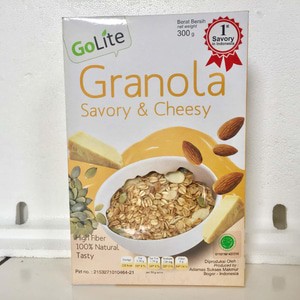 

GOLITE GRANOLA SAVORY & CHEESY 300GR