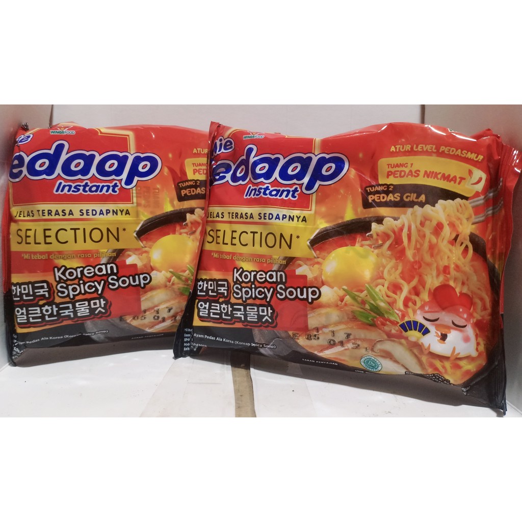 

Mie Instan Sedap Korea Spesial Kuah 1 pcs Murmer
