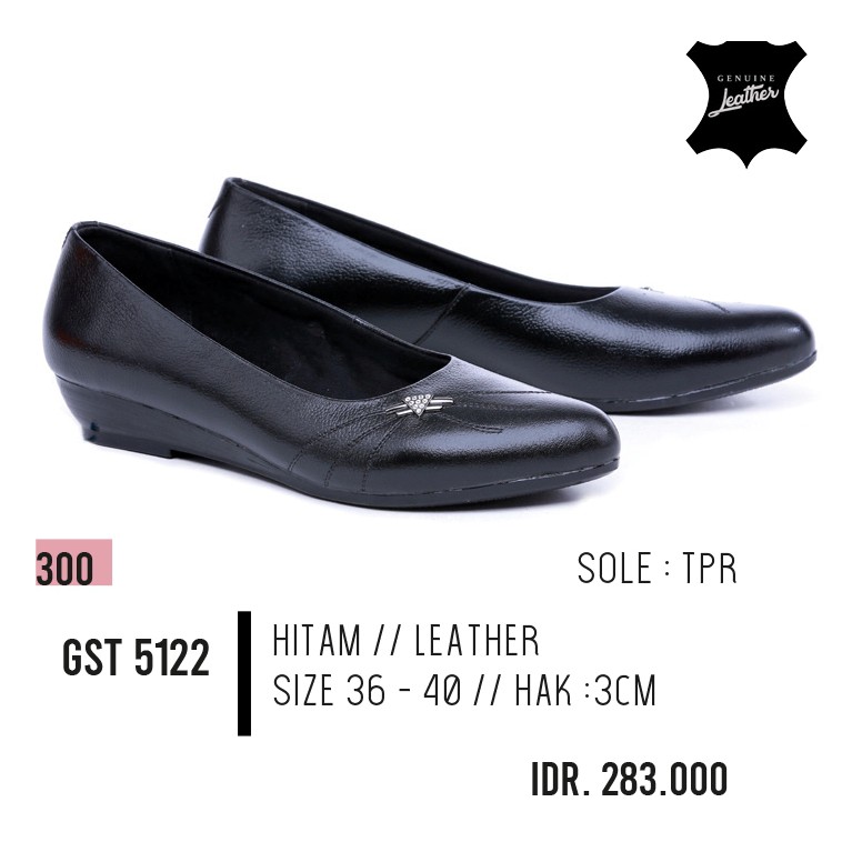 sepatu pantofel wanita,sepatu high heels,sepatu kerja wanita GST 5122