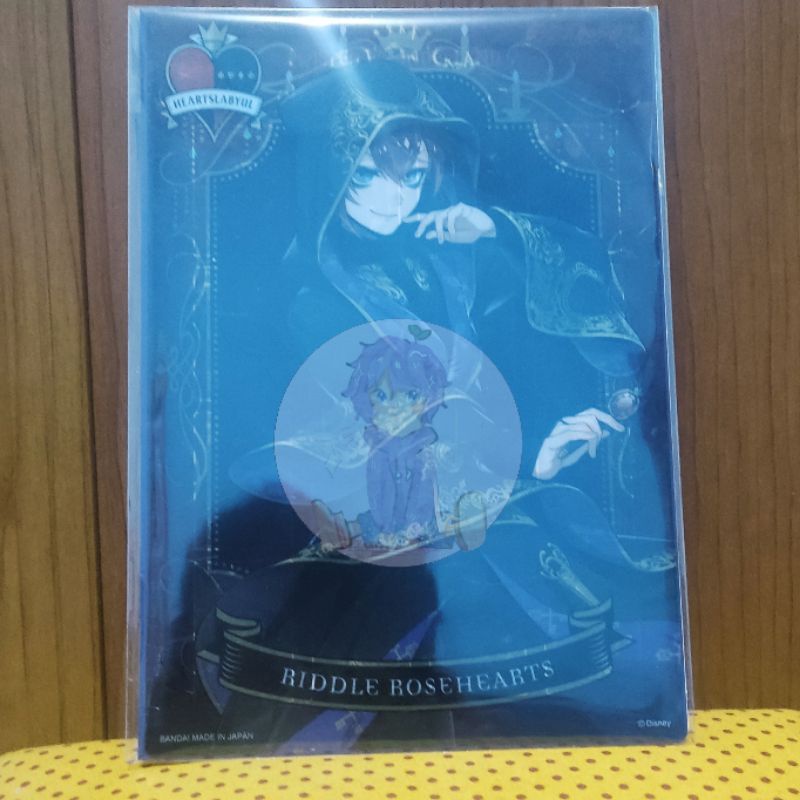 Twisted Wonderland Riddle Rosehearts Clear Poster