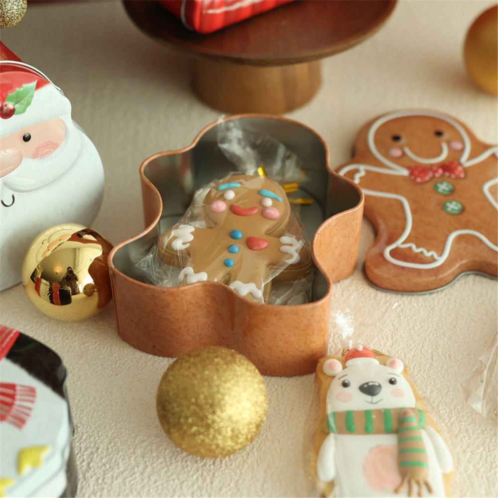 Top Candy Box Kue Kering Lucu Merry Christmas Kotak Kado