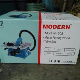 Table saw Mesin Gergaji  kayu  circle serkel Meja Modern M 