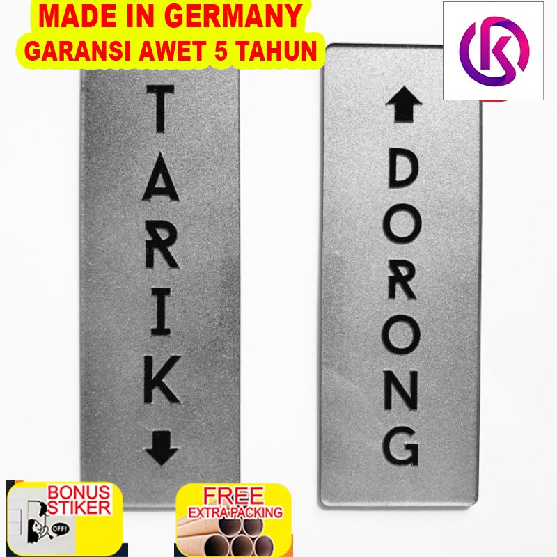 

Promo Sign Akrilik Pintu TARIK DORONG - Signage Cafe / Restaurant