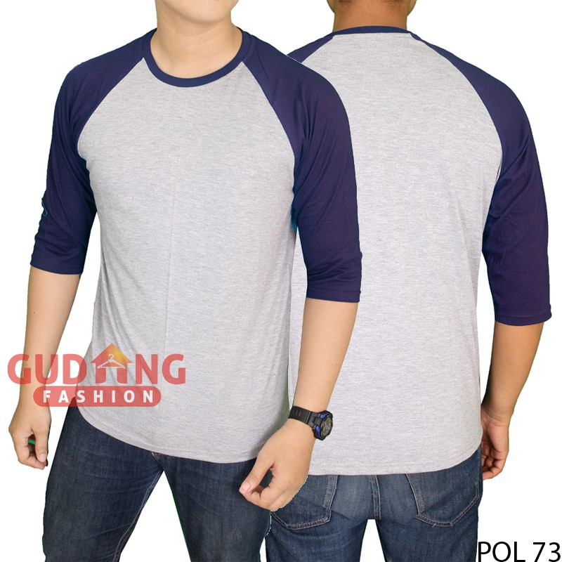 Kaos Raglan Unisex Basic - POL 73