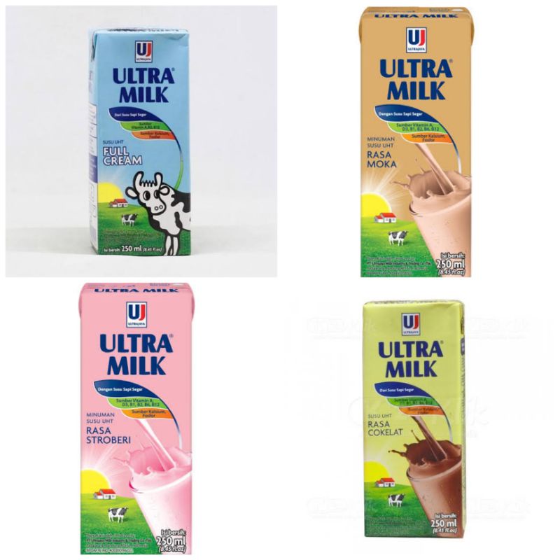 

Susu UHT Ultra 250ml