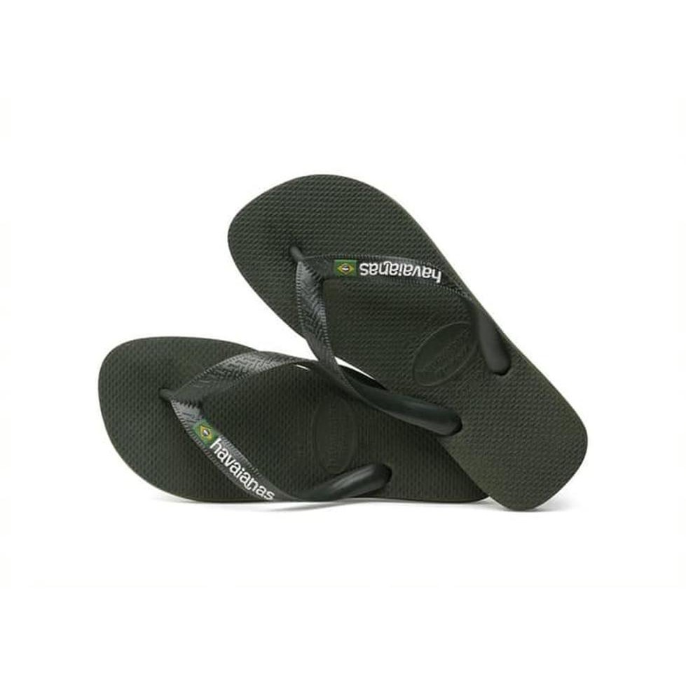 havaianas olive green