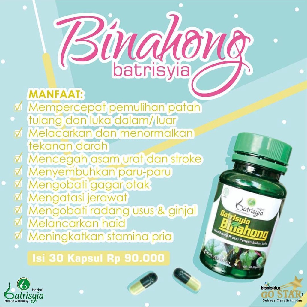 Binahong Batrisyia   / BINAHONG KAPSUL /
