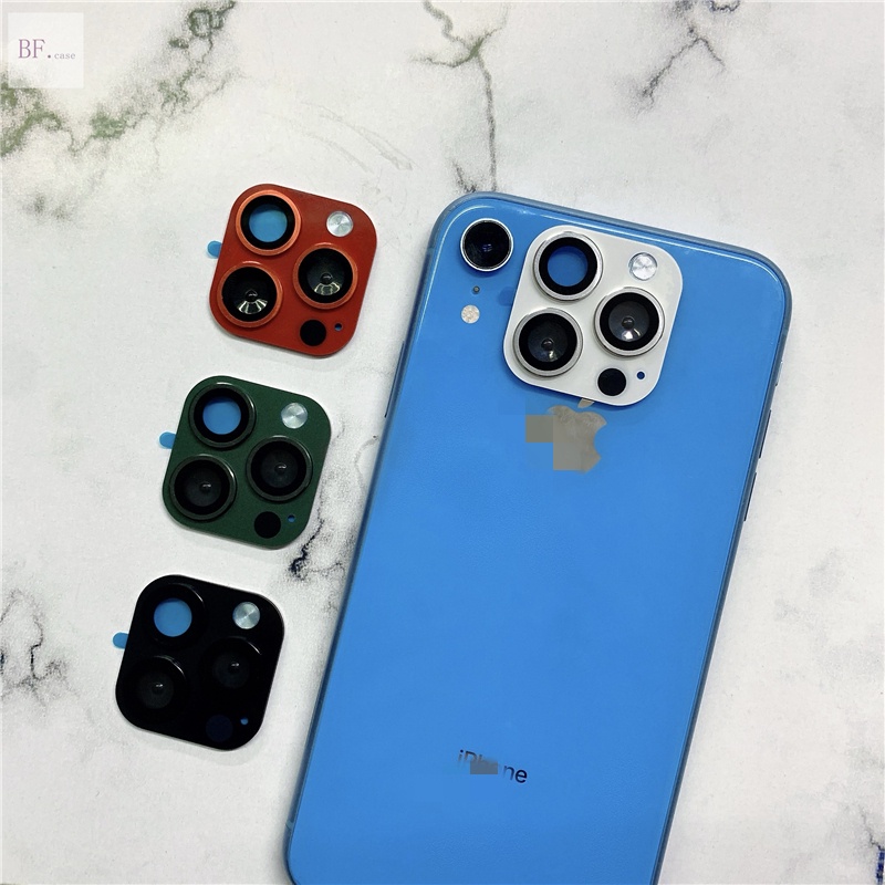 Frame Pelindung Lensa Kamera Belakang Iphone XR Ke 13pro 3