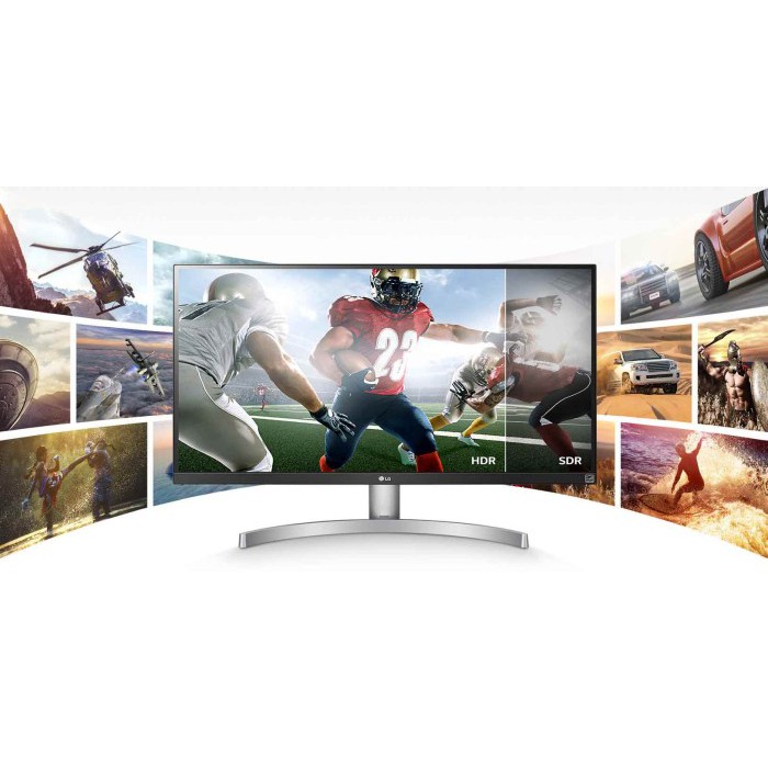 LG 27UL600–W Monitor IPS LED 4K Kelas 27'' VESA DisplayHDR 400