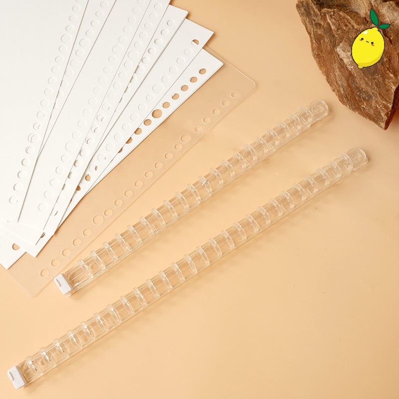 

Ring Binder Plastik Easy Clip DIY Binder Binding Strip