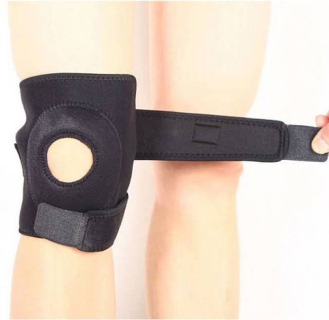 [TERMURAH]Deker Alat Pelindung Penyangga Lutut Kaki Open Patella Knee Support Brace