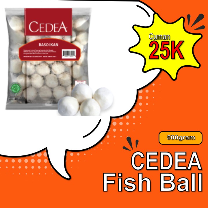

CEDEA Fish Ball 500gr