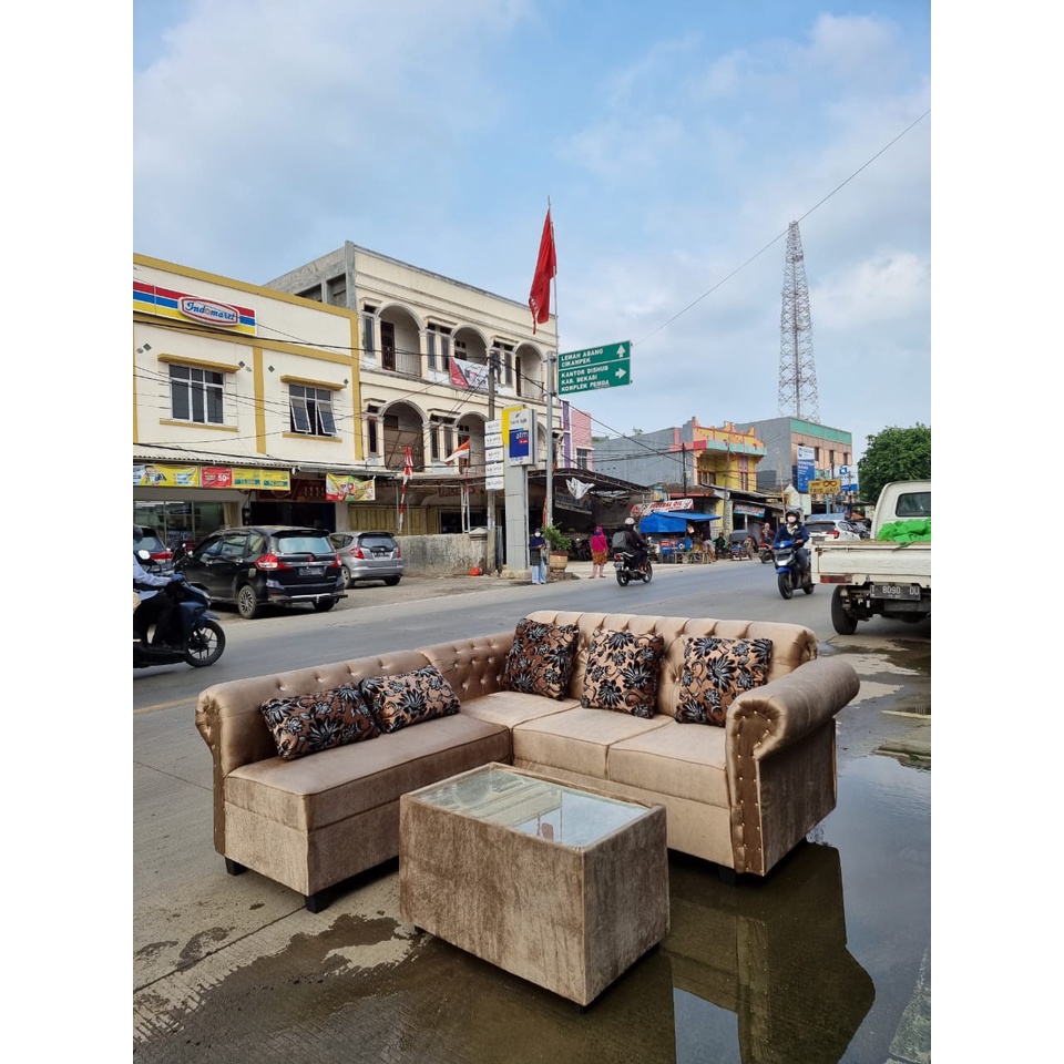 SOFA L PUTUS KANCING