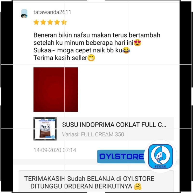 SUSU INDOPRIMA FULL CREAM 350 GRAM SUSU PENGGEMUK SUSU DIET BADAN SUSU BUBUK SUSU KELUARGA