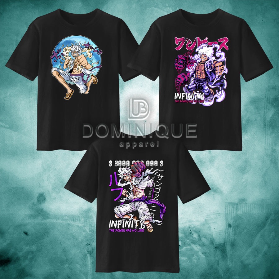 Kaos One Piece Luffy Variant Nika