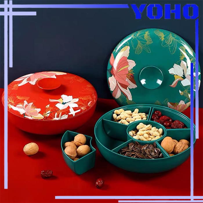 Penyimpanan Kompartemen Berputar /Snack/Buah/Candy