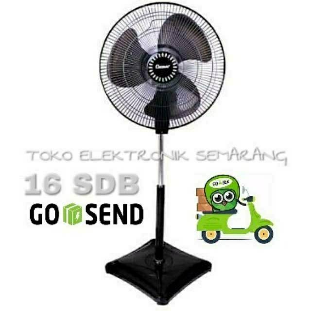 KIPAS ANGIN COSMOS BERDIRI STANDING FAN 16 SDA SDB 16 INC ORIGINAL GARANSI RESMI