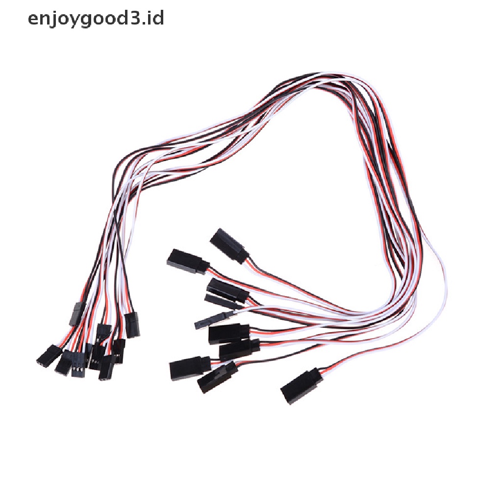 10pcs Kabel Extension Servo Male To Female Panjang 50cm Untuk Rc