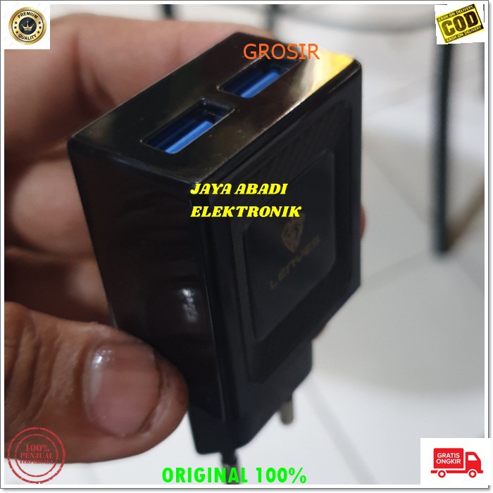 J304 2.4A CHARGER FAST CHARGING CAS CASAN ADAPTOR USB ADAPTER ADAPTIVE LENYES TC SUPER SPEED ANDROID HP HANDPHONE QUICK QUALLCOM REAL  KABEL FAST CHARGING SUPPORT BISA SEMUA MEREK HANDPONE BISA JUGA UNTUK HP ANDROIT YANG SUPPORT FAST CHARGING