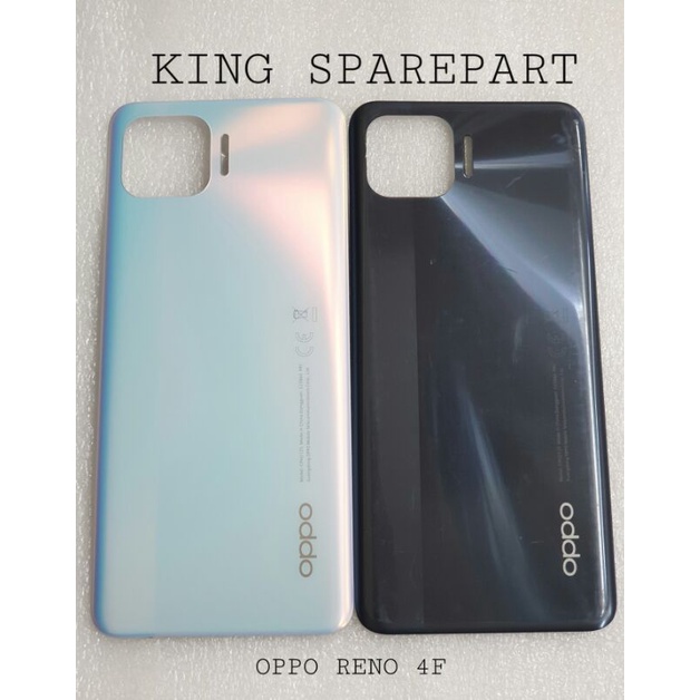 BACKDOOR BACKCOVER TUTUP BELAKANG CASING OPPO RENO 4F ORIGINAL