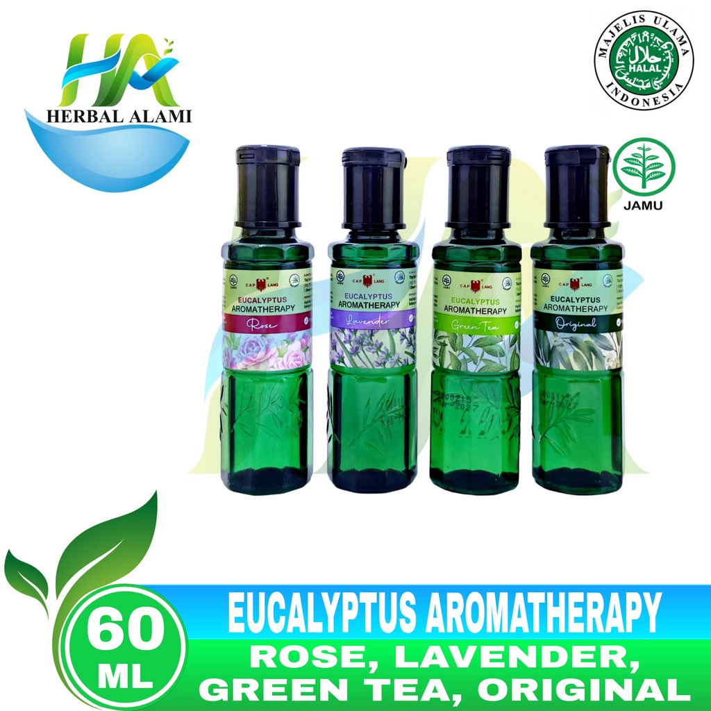 Cap Lang Minyak Ekaliptus Aromatherapy 60 ML