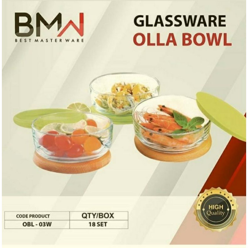 Glassware olla bowl