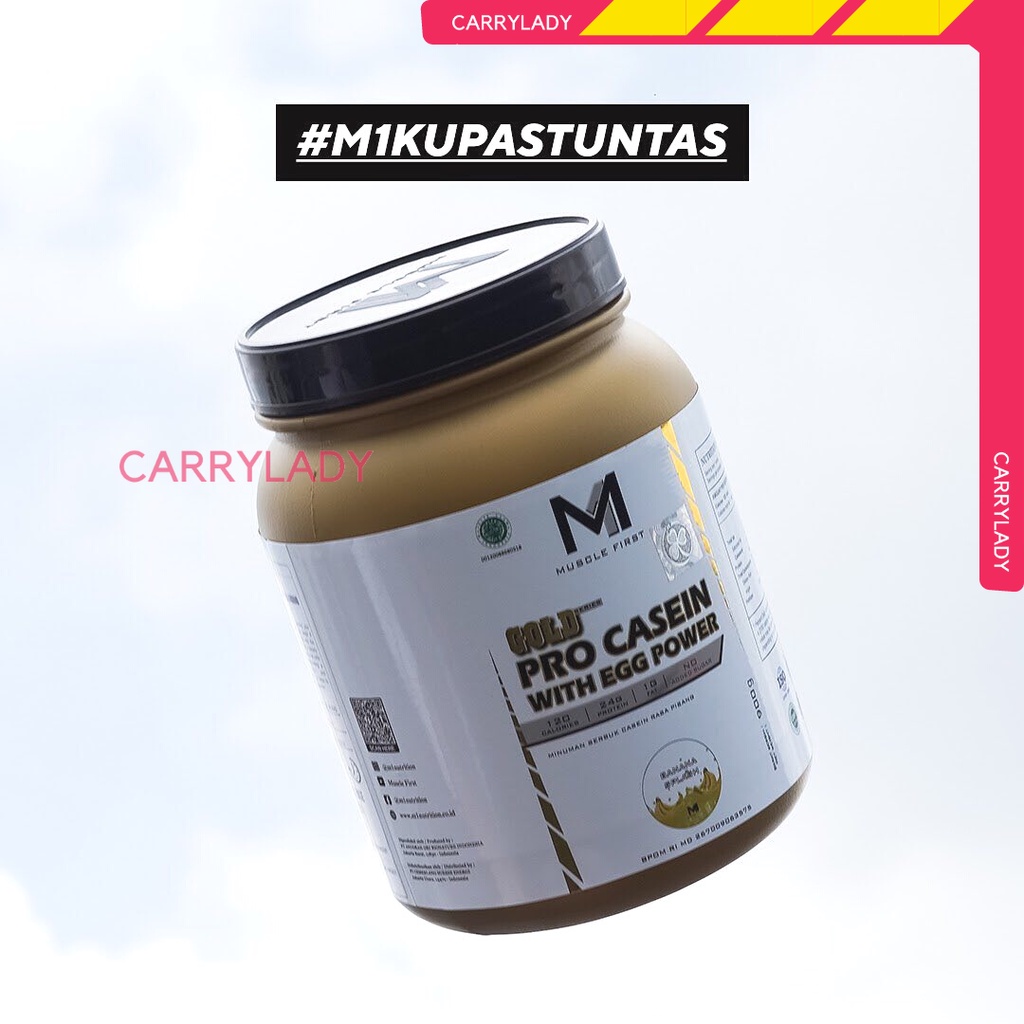M1 Muscle first GOLD PRO CASEIN PROTEIN 2lbs 2 LBS SLOW RELEASE PROTEIN PROCASEIN MuscleFirst