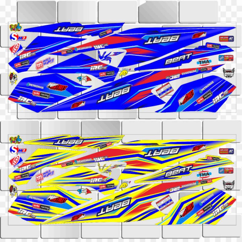 STRIPING VARIASI BEAT 2020 THAILOOK