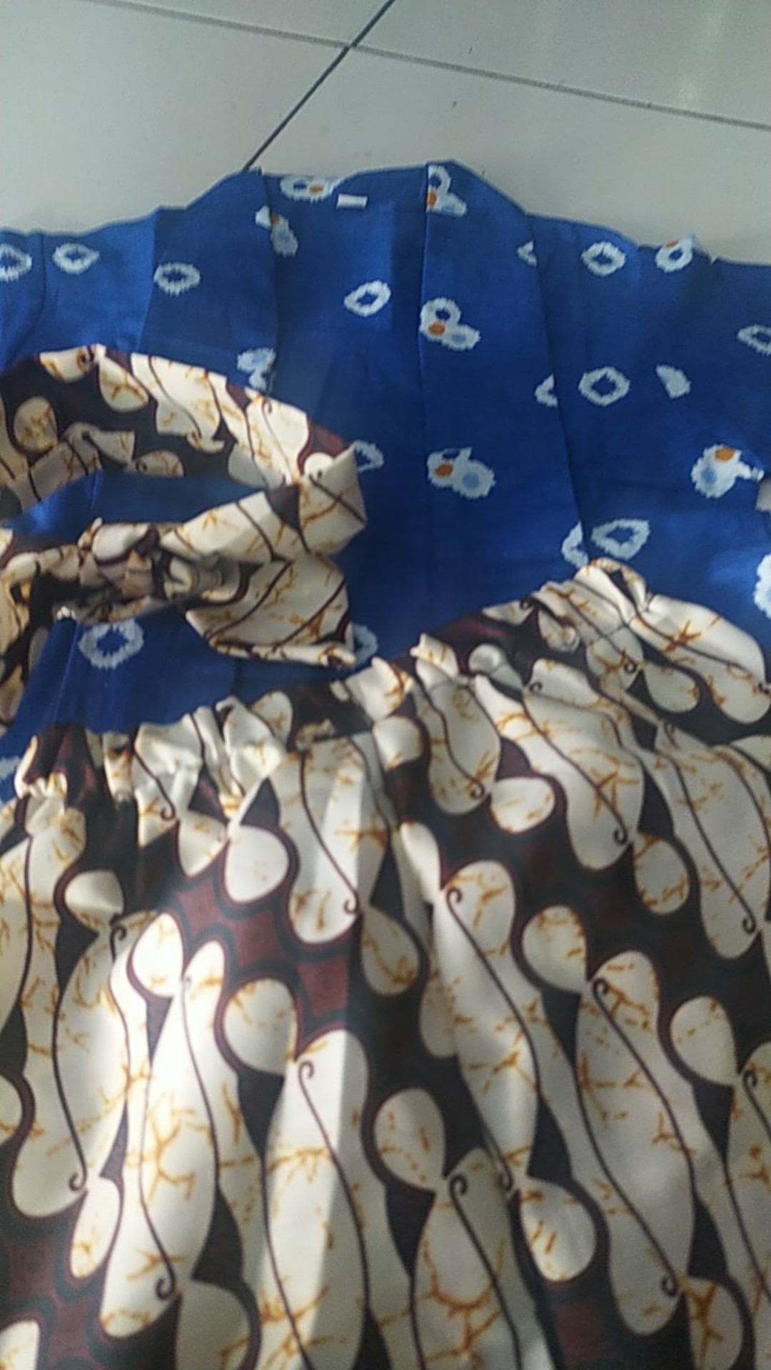 Kebaya Jumputan Katun Batik | Setelan Kebaya Anak Bahan Jumputan Katun Batik | Jumputan Katun Batik