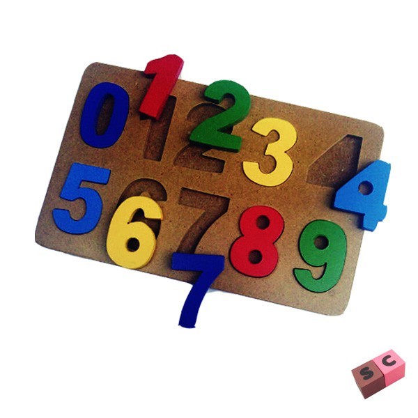 

Mainan Anak Edukatif Puzzle Cat Angka